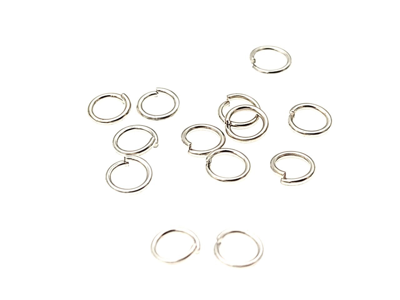 0,80 x 5 mm Free Nikel Kaplama Prinç Halka