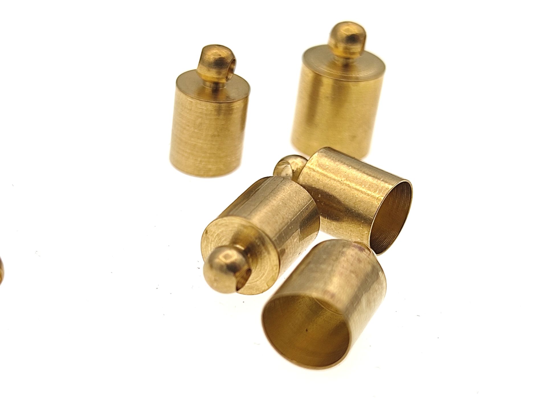 6 mm Kulplu Pirinç Kapsül - Ham