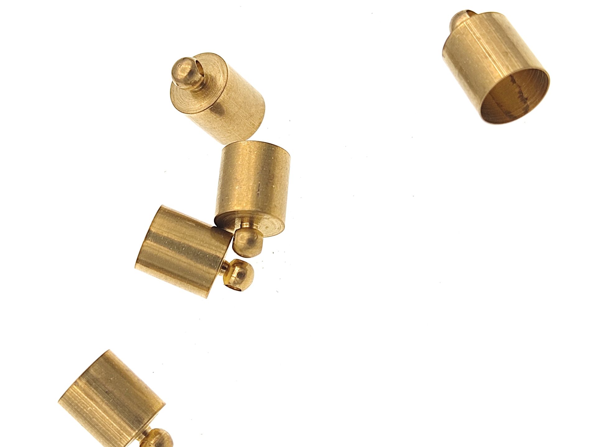 7 mm Kulplu Pirinç Kapsül - Ham