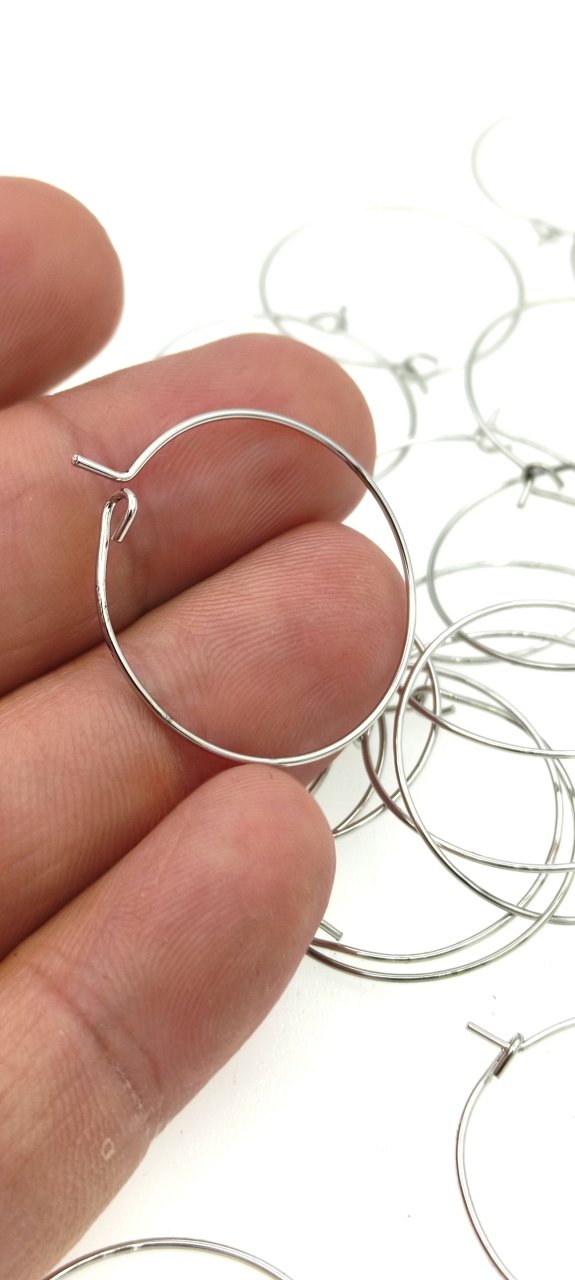 30 mm Nikel Halka Küpelik