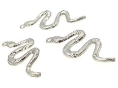 Altın Kaplama Yılan Sallantı Rodyum