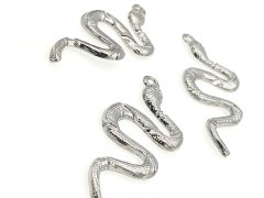 Altın Kaplama Yılan Sallantı Rodyum