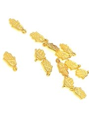 Altın Kaplama Fatma'nın Eli (Hamsa) Sallantı