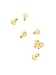 Altın Kaplama Küpe Mermisi