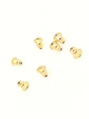 Altın Kaplama Küpe Mermisi