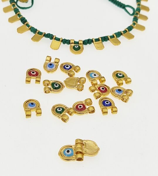 Bileklik Ara Malzemesi Mat Altın Kaplama