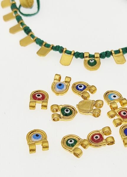 Bileklik Ara Malzemesi Mat Altın Kaplama