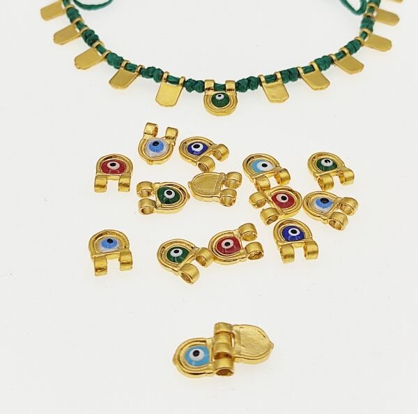 Bileklik Ara Malzemesi Mat Altın Kaplama