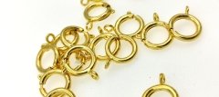 12 mm Altın Kaplama Fermuar Kilit