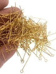 0,60 x 15 mm Sarı İnce Halkalı İğne