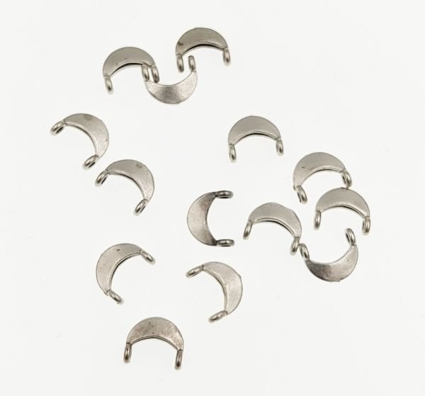 Parantez Bileklik Ara Malzemesi Antik Gümüş Kaplama