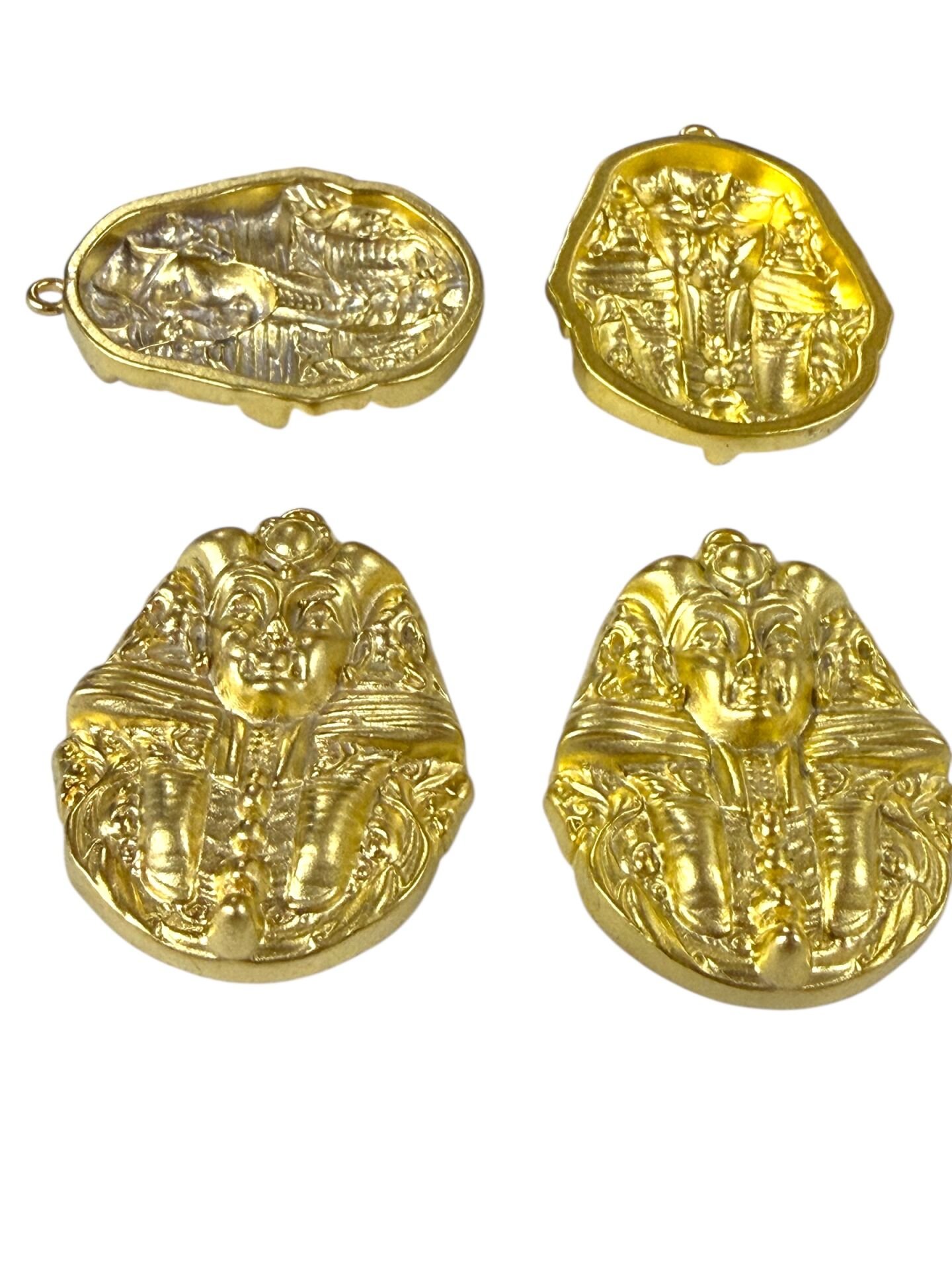 Mat Altın Kaplama Antik Mısır Sallantı