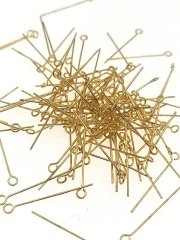 0,60 x 25 mm Sarı İnce Halkalı İğne