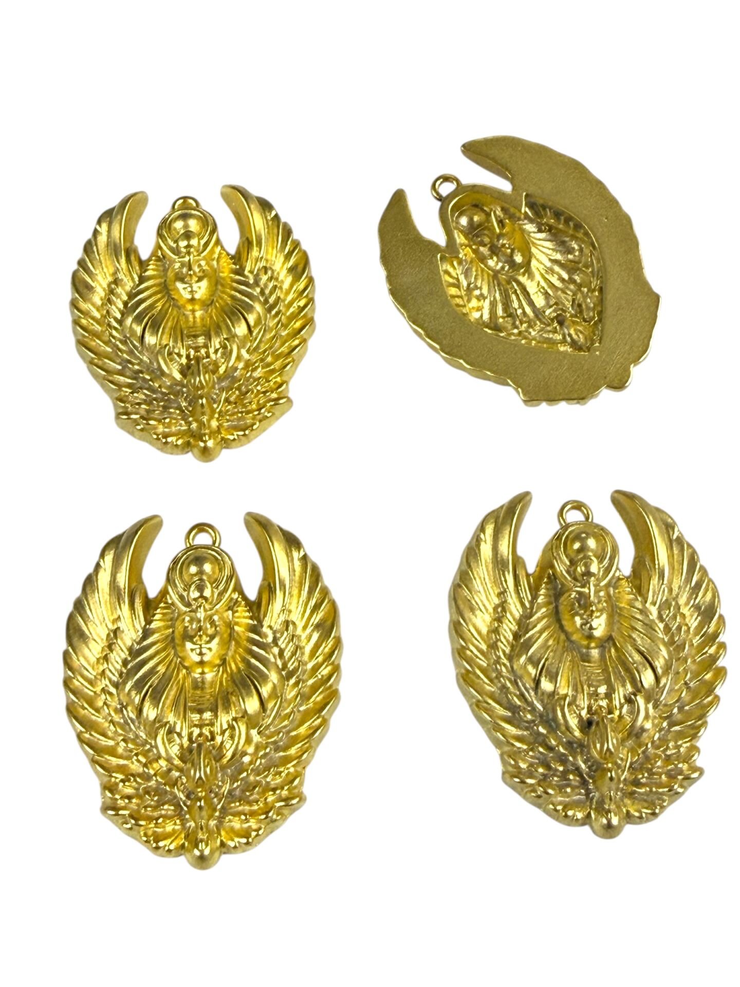 Mat Altın Kaplama Antik Mısır Sallantı