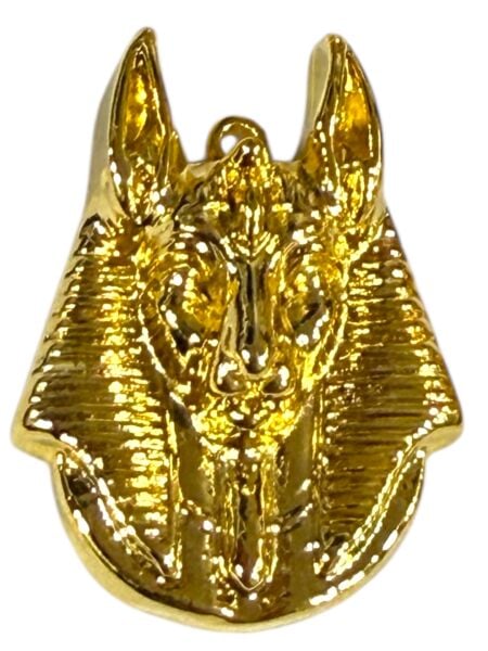Altın Kaplama Antik Mısır Anubis Sallantı