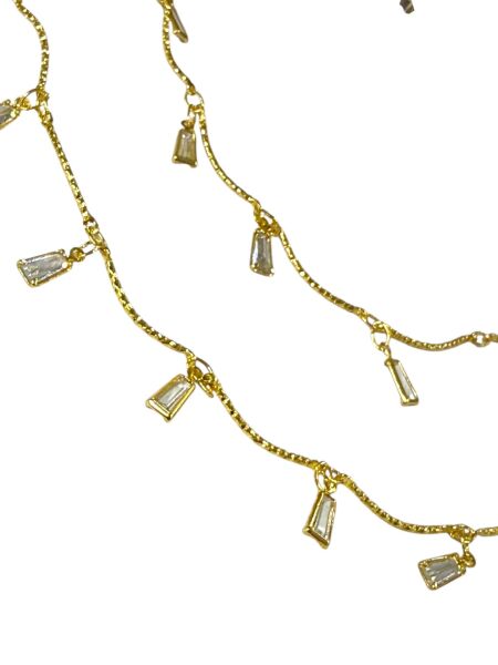 Baget Sallantı Taşlı Zincir (1 Metre)