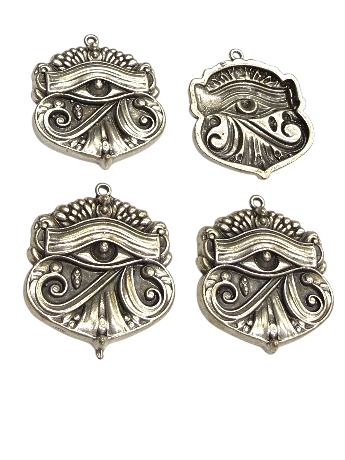 Gümüş Kaplama Antik Mısır Horus’ un Gözü Sallantı