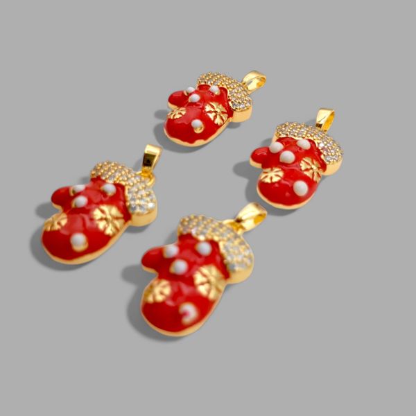 Yılbaşı Noel Eldiven Charm