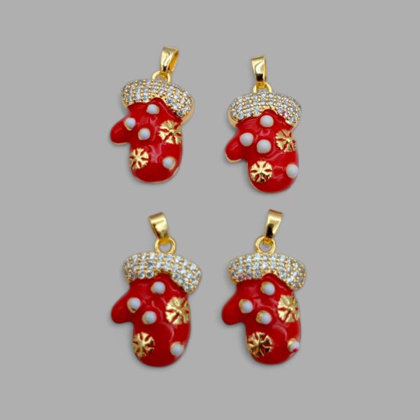 Yılbaşı Noel Eldiven Charm