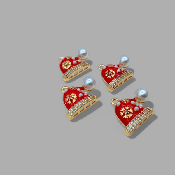 Yılbaşı Noel Şapka Charm