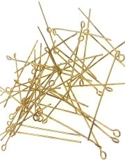 0,60 x 40 mm Sarı İnce Halkalı İğne