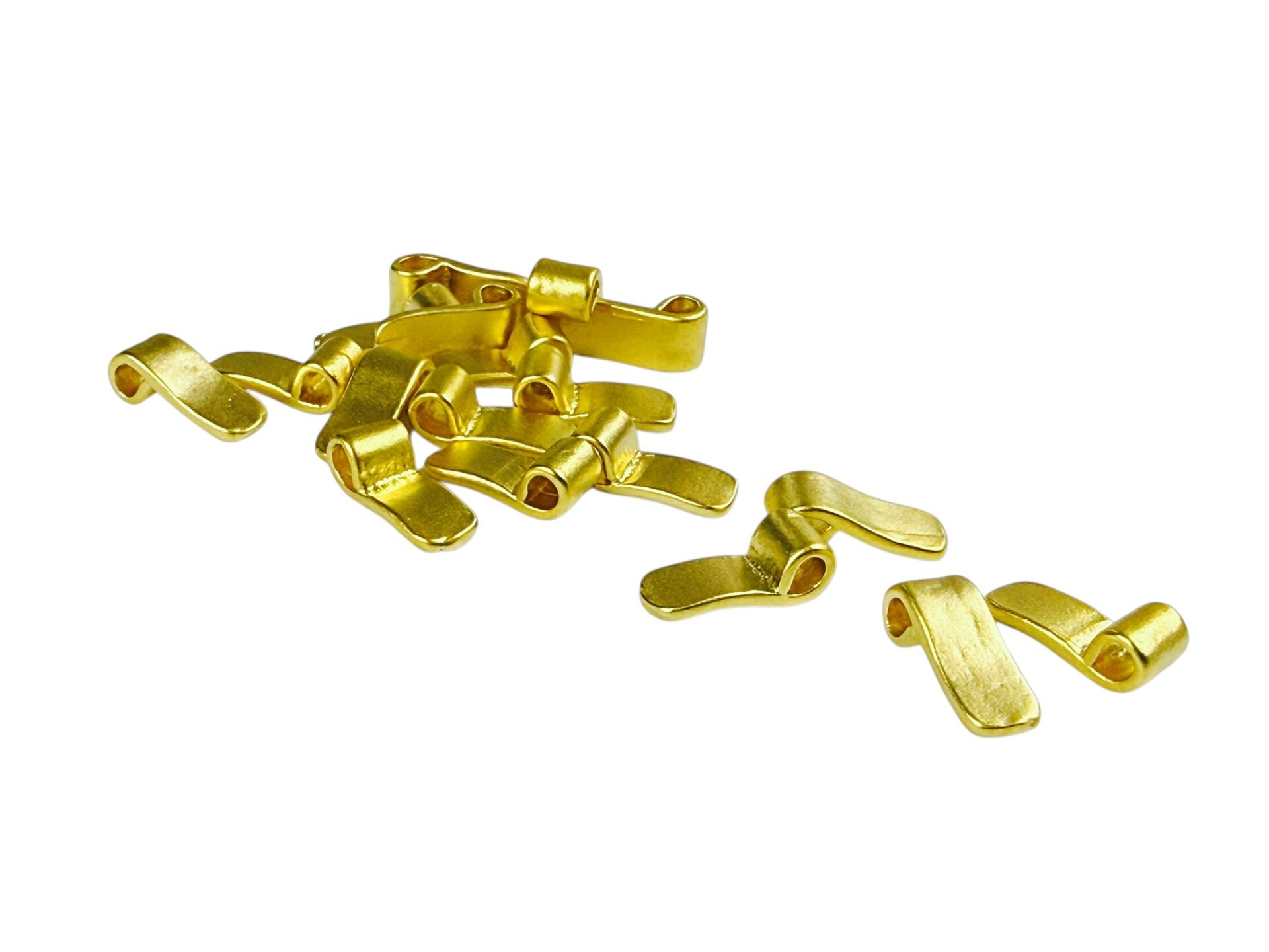 Mat Altın Kaplama Küçük Dil Sallantı