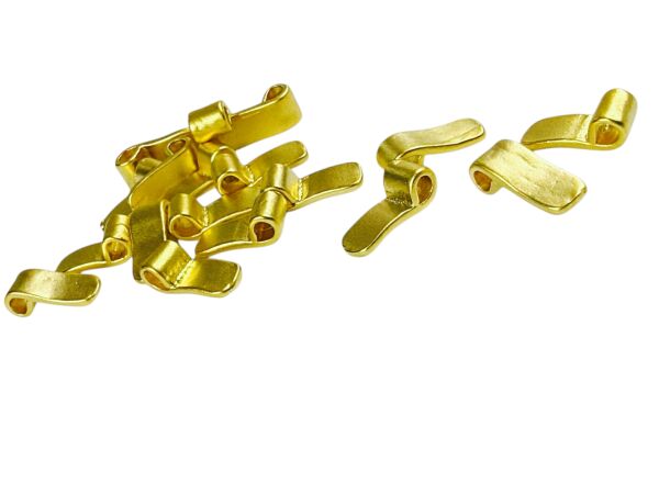 Mat Altın Kaplama Küçük Dil Sallantı