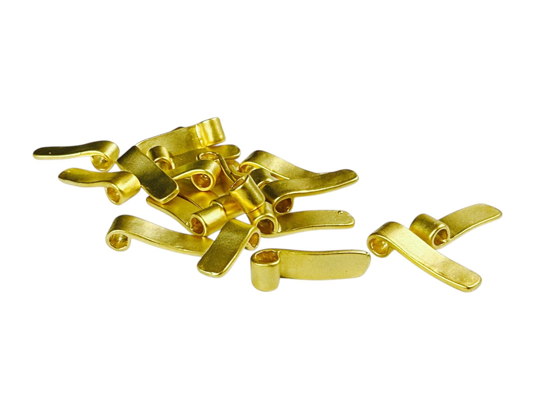 Mat Altın Kaplama Büyük Dil Sallantı