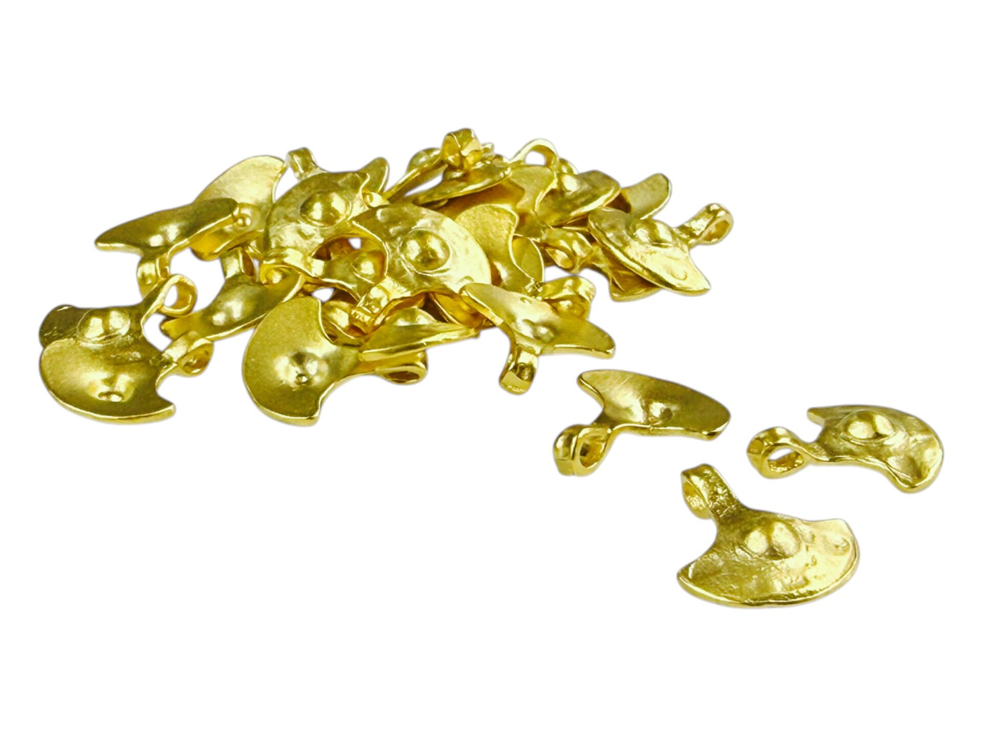 Mat Altın Kaplama Minimal Sallantı