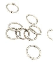 14 mm Delikli Zamak Halka