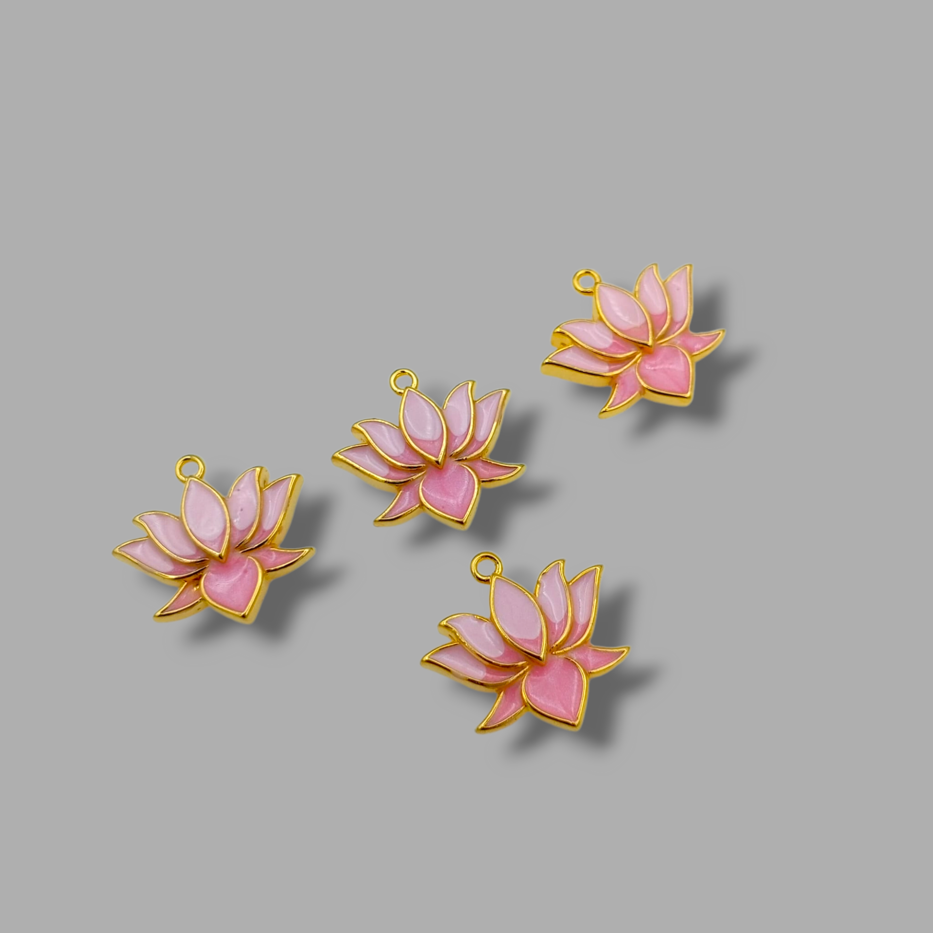 Altın Kaplama Mineli Lotus Sallantı
