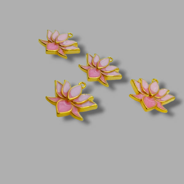 Altın Kaplama Mineli Lotus Sallantı