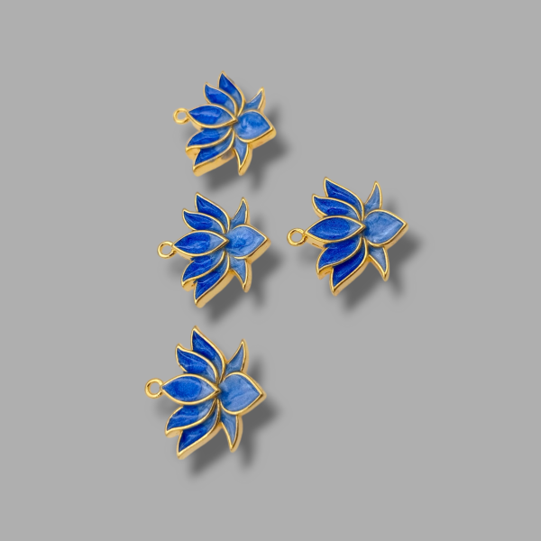 Altın Kaplama Mineli Lotus Sallantı