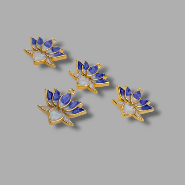 Altın Kaplama Mineli Lotus Sallantı