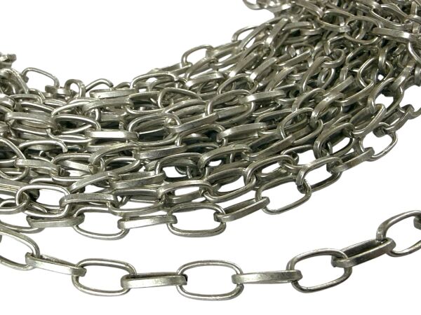 Mat Gümüş Kaplama Ataç (1 Metre)