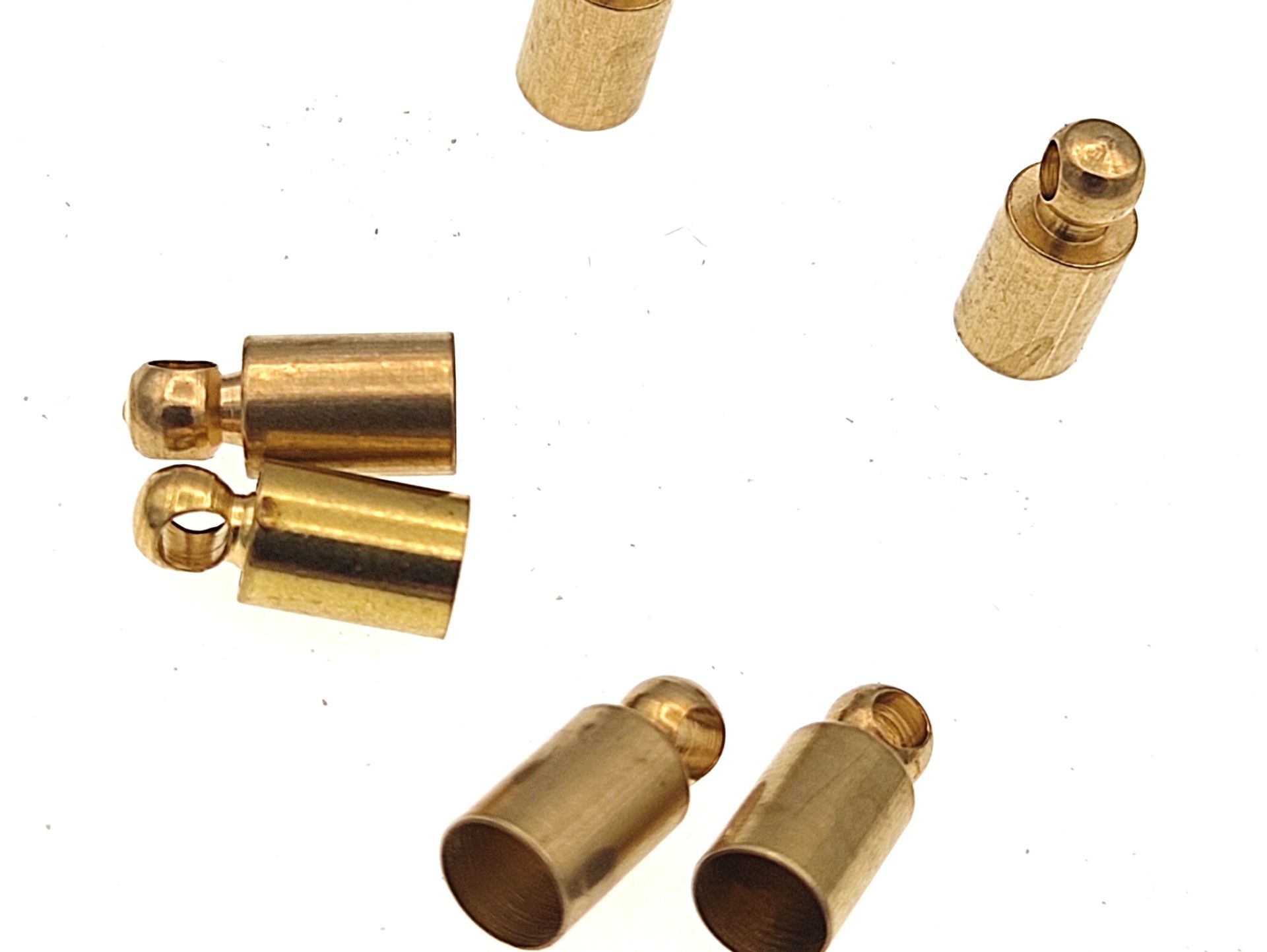 4 mm Kulplu Pirinç Kapsül - Ham