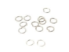 0,80 x 5 mm Free Nikel Kaplama Prinç Halka
