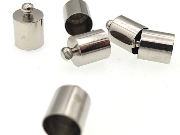 8 mm Kulplu Pirinç Kapsül - Nikel