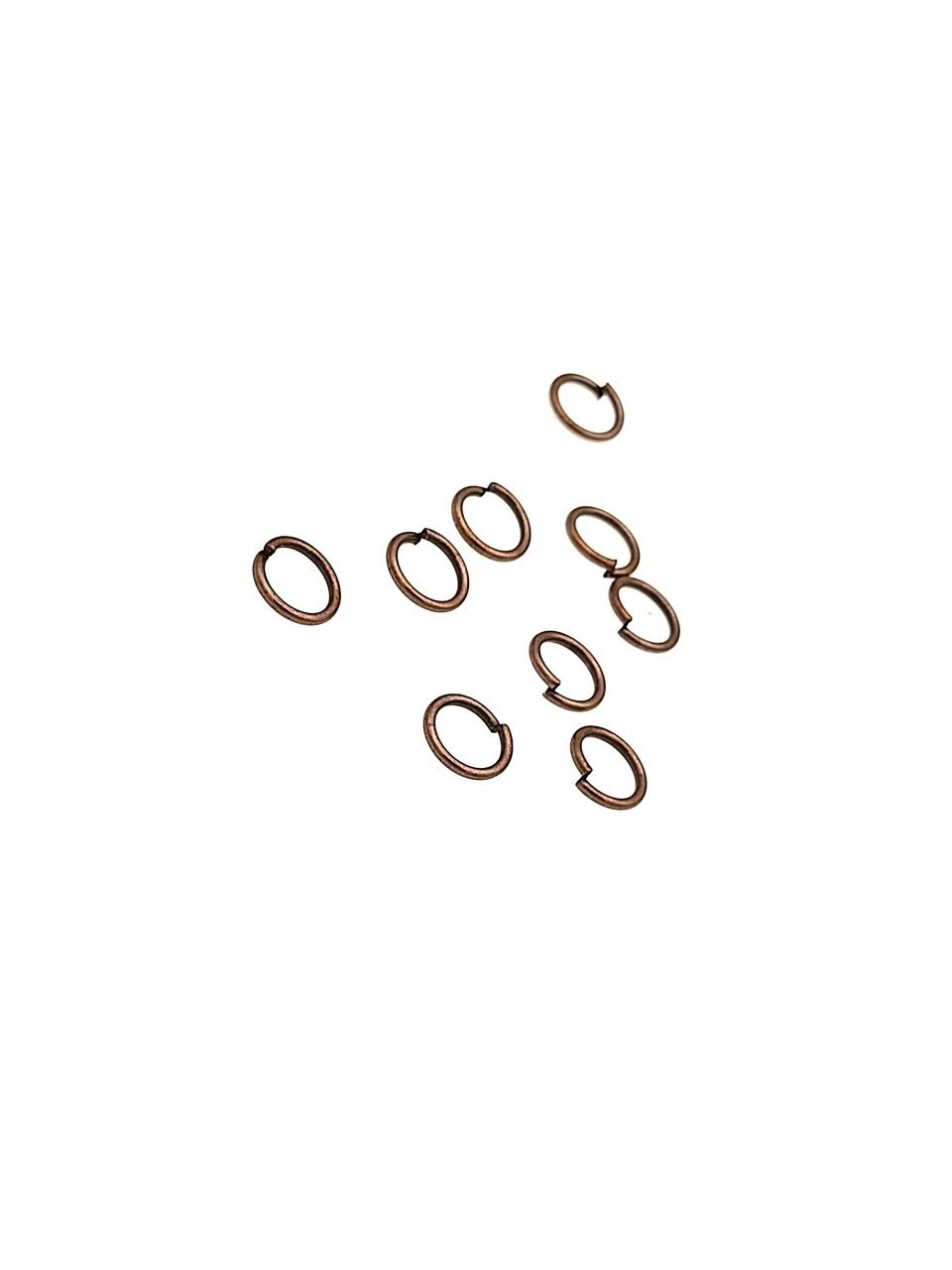 0,80 x 6 mm Free Nikel Kaplama Prinç Halka