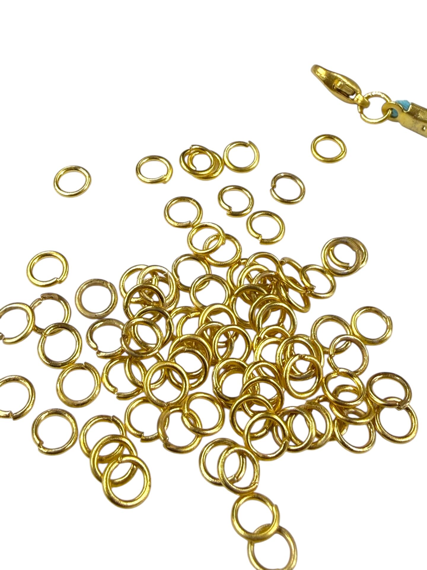 Mat Altın Kaplama 0.85 X 5 Montaj Halkası