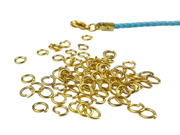 Mat Altın Kaplama 0.85 X 5 Montaj Halkası