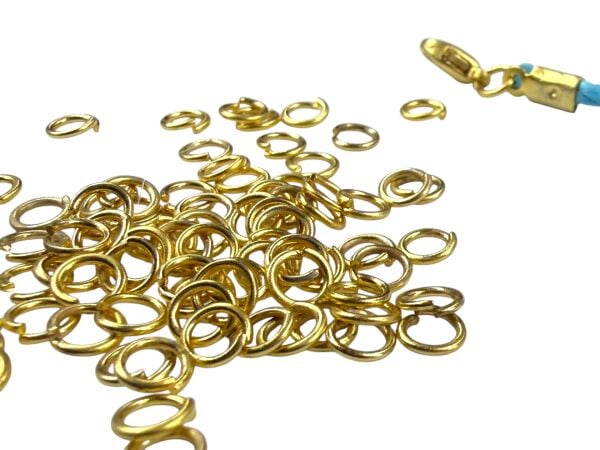 Mat Altın Kaplama 0.85 X 5 Montaj Halkası