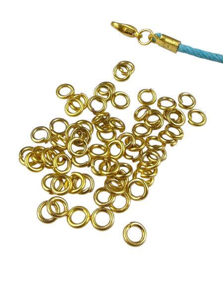 Mat Altın Kaplama 1 X 5 Montaj Halkası