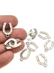 S-030 Boyalı Gümüş Nal Sallantı