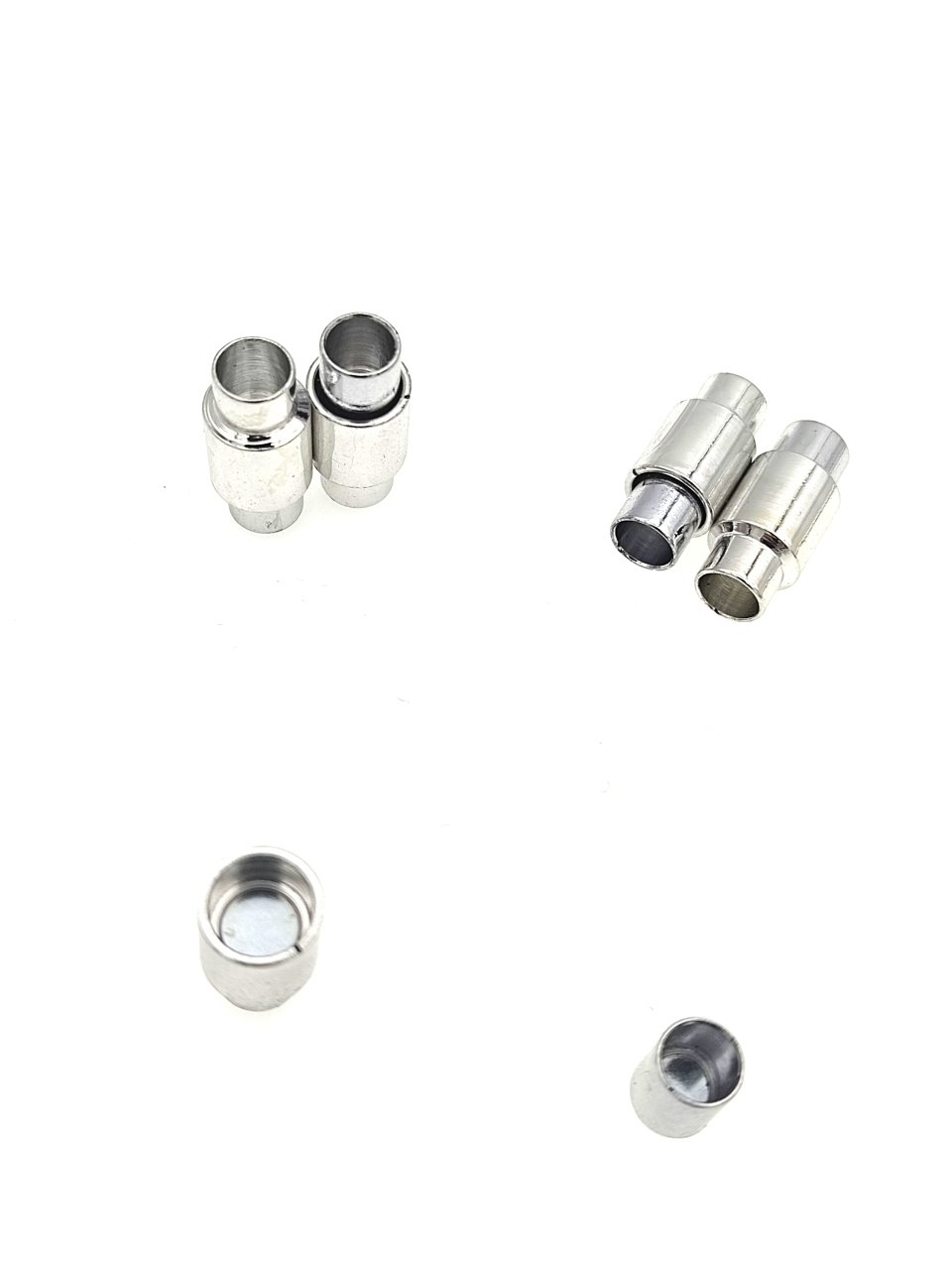 6 mm Mıknatıslı Düz Klips 1 Adet - Nikel