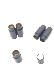 6 mm Mıknatıslı Düz Klips 1 Adet - Siyah