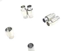 6 mm Mıknatıslı Düz Klips 12 Adet - Nikel