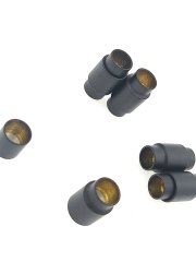 7 mm Mıknatıslı Düz Klips 1 Adet - Siyah
