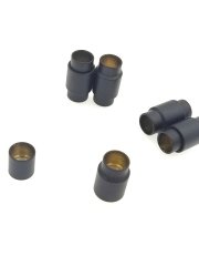 7 mm Mıknatıslı Düz Klips 1 Adet - Siyah
