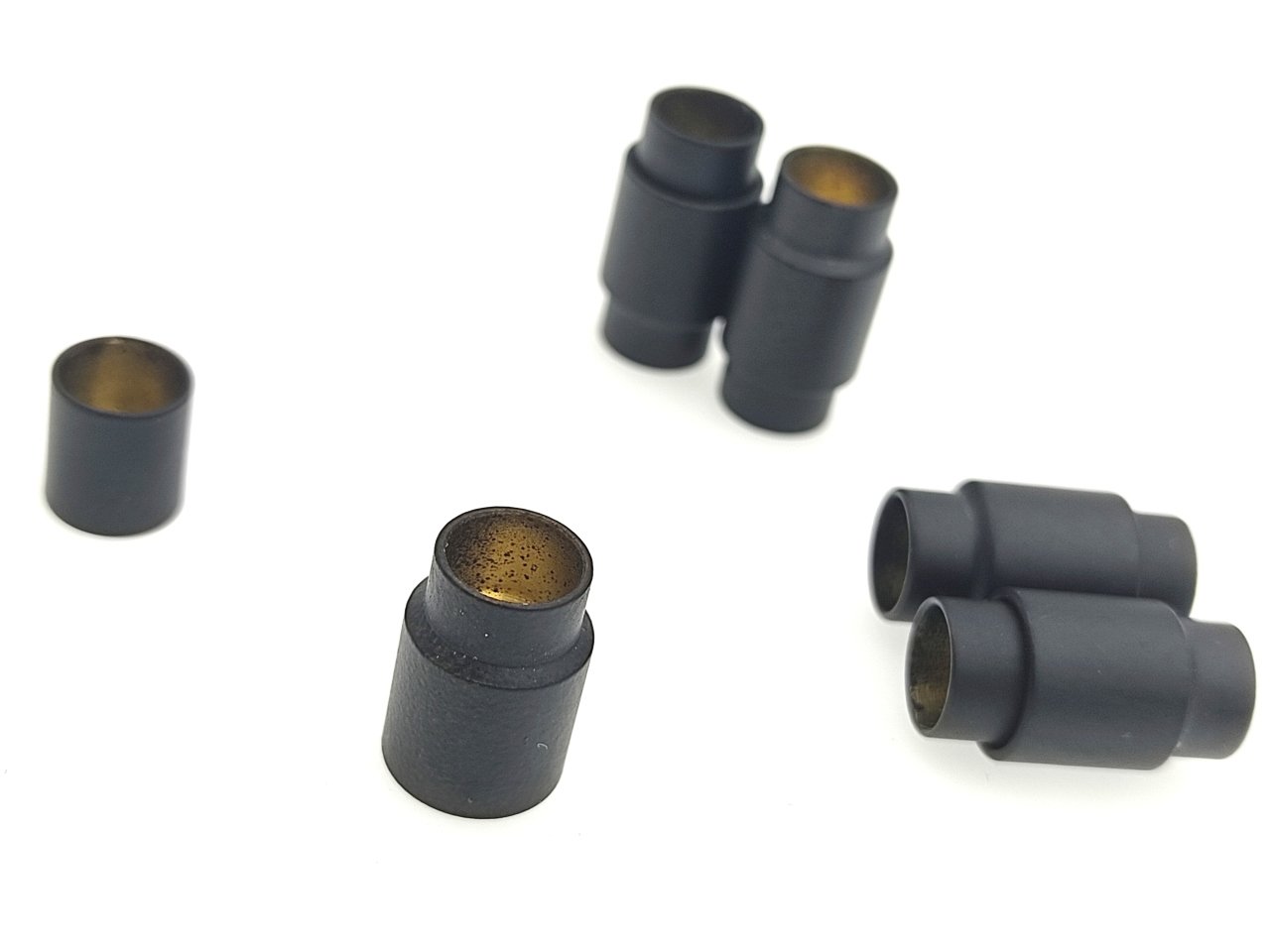 7 mm Mıknatıslı Düz Klips 1 Adet - Siyah